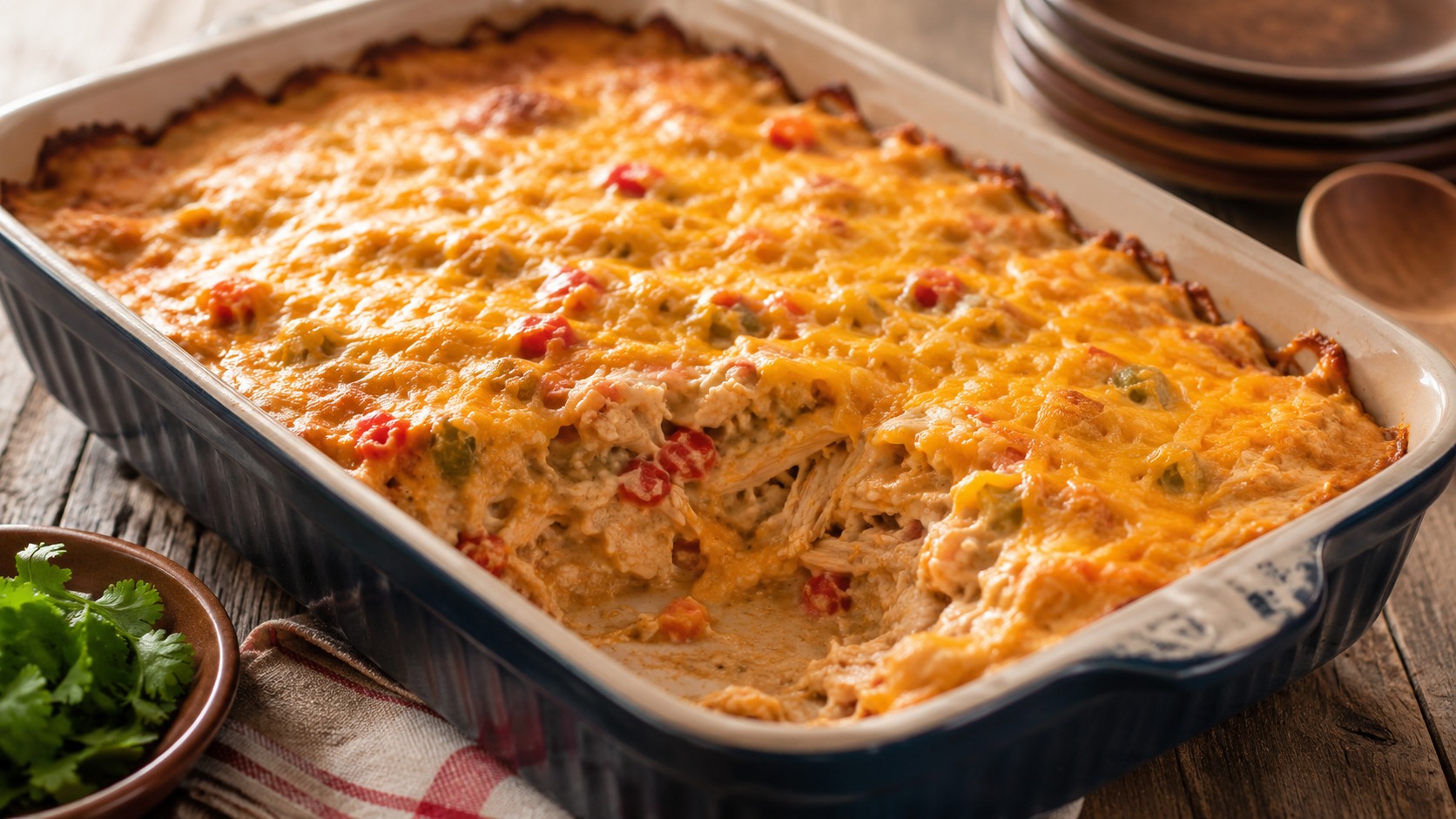 King Ranch chicken casserole
