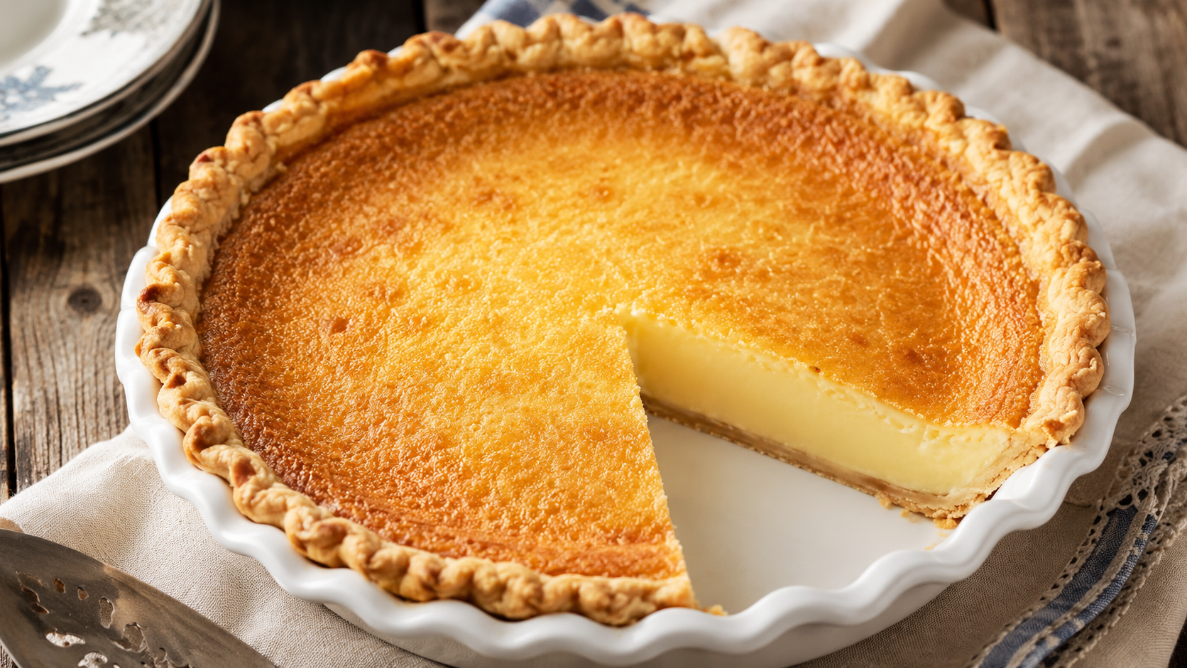 Southern buttermilk pie