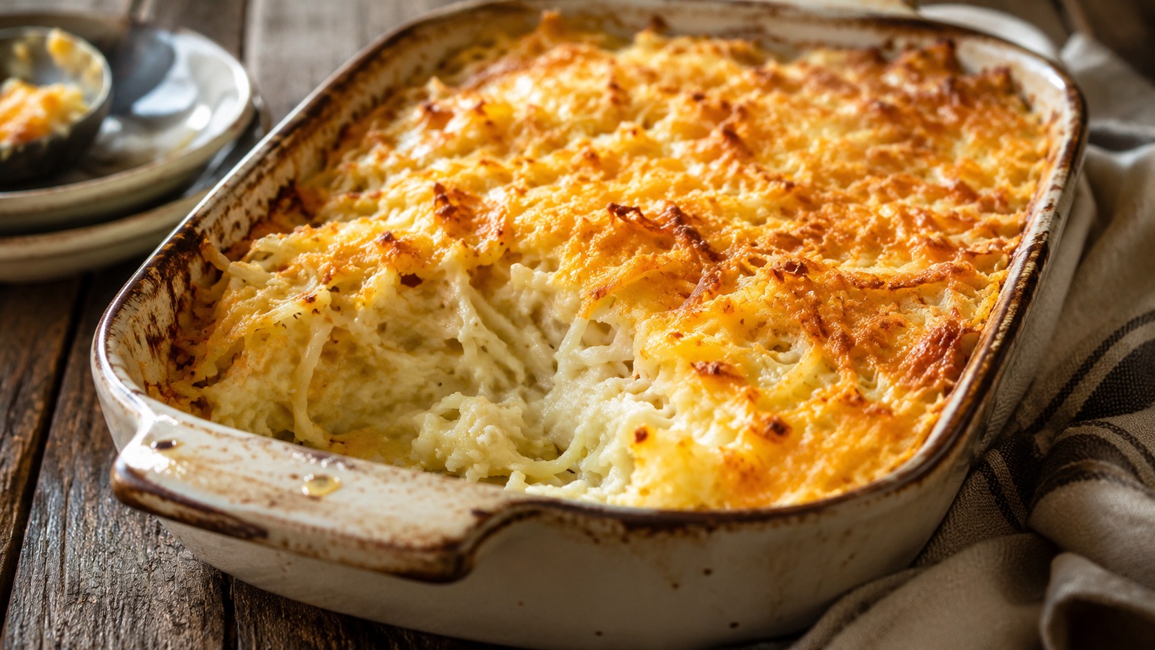 Golden hash brown casserole
