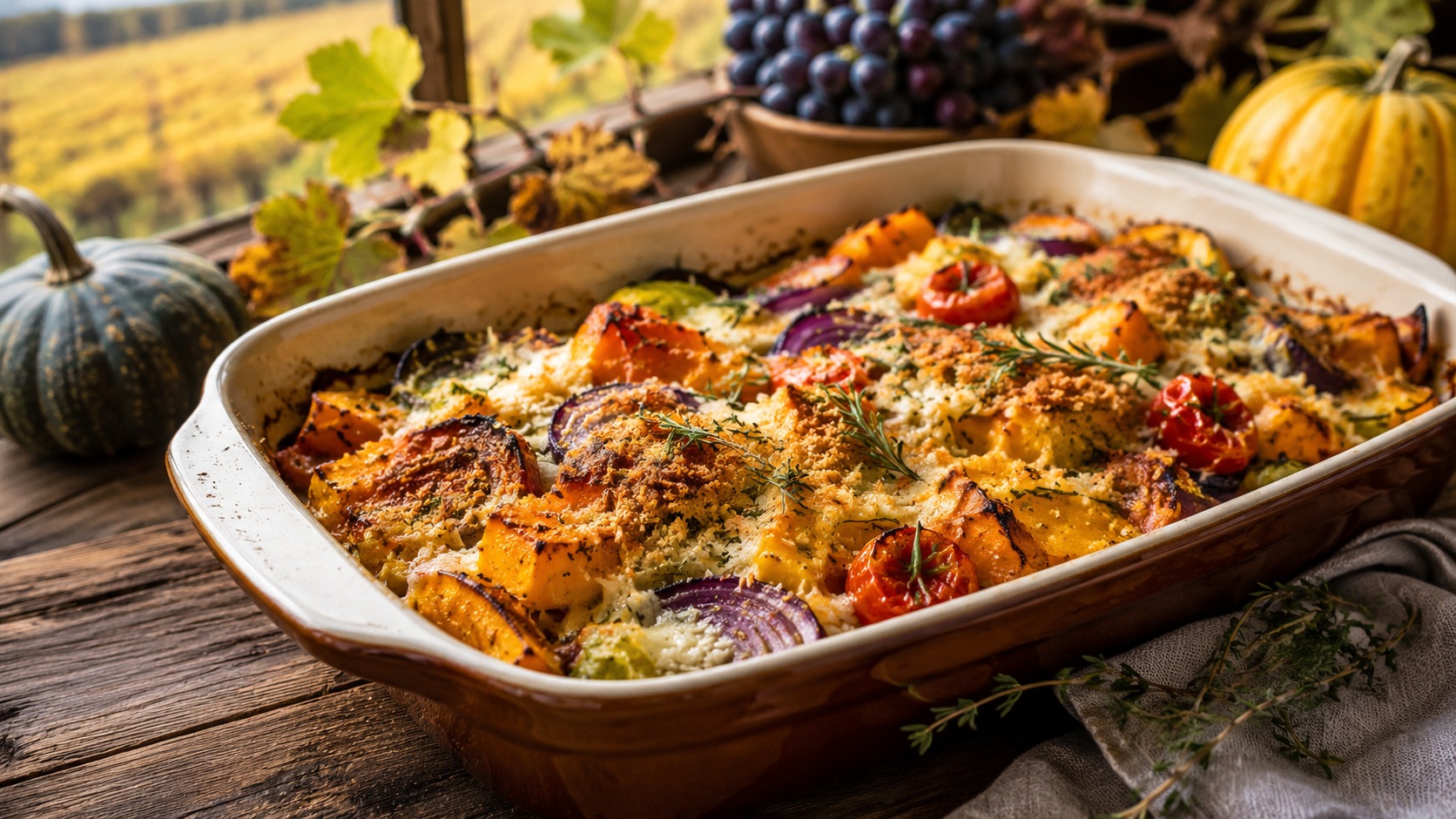 Vineyard harvest bake